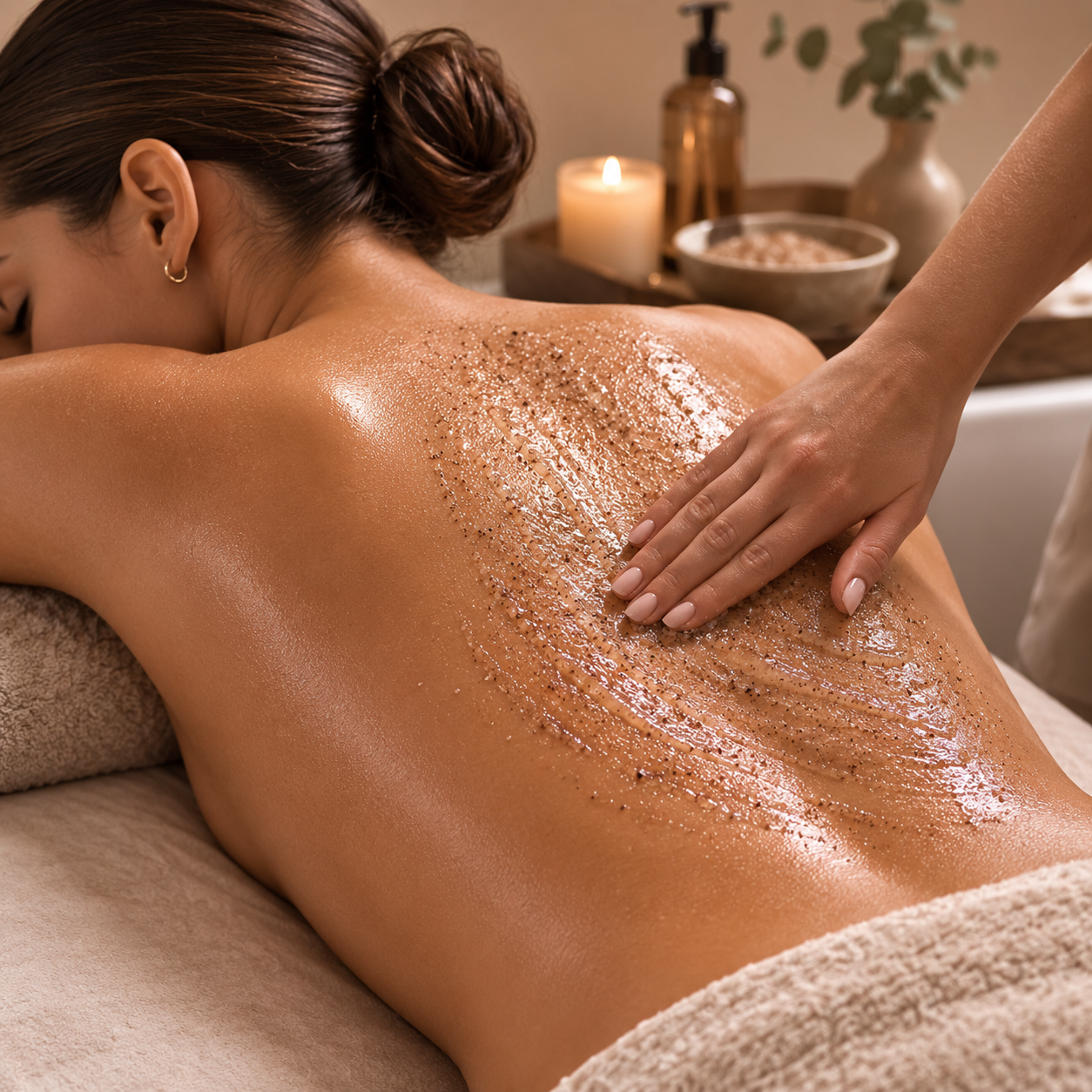 peeling ultrasónico de espalda